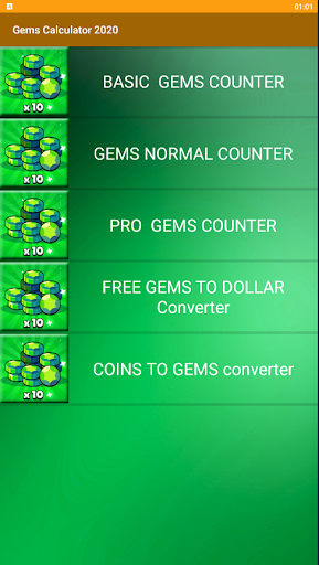 Gems and Coins Calc For Brawl Stars - 2020