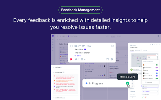Userback: Visual Feedback & Bug Reporting Preview 3