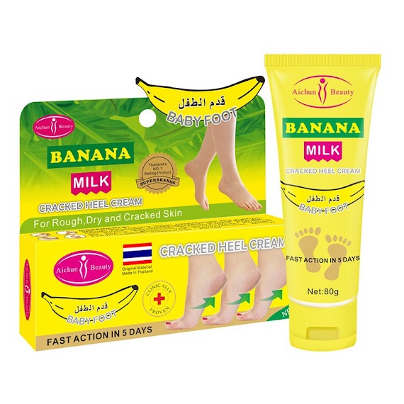 Kem Trị Nứt Gót Chân Thái Lan A Bonné Banana Milk Cream