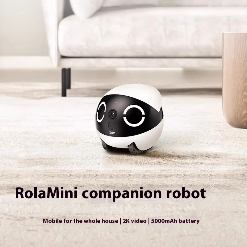 Smart Mobile Camera Wireless Cat Companion Robot for Interactive Play and Monitoring