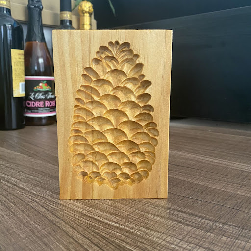 Title 2, Portable Household Wooden Biscuit Mold Easily b...