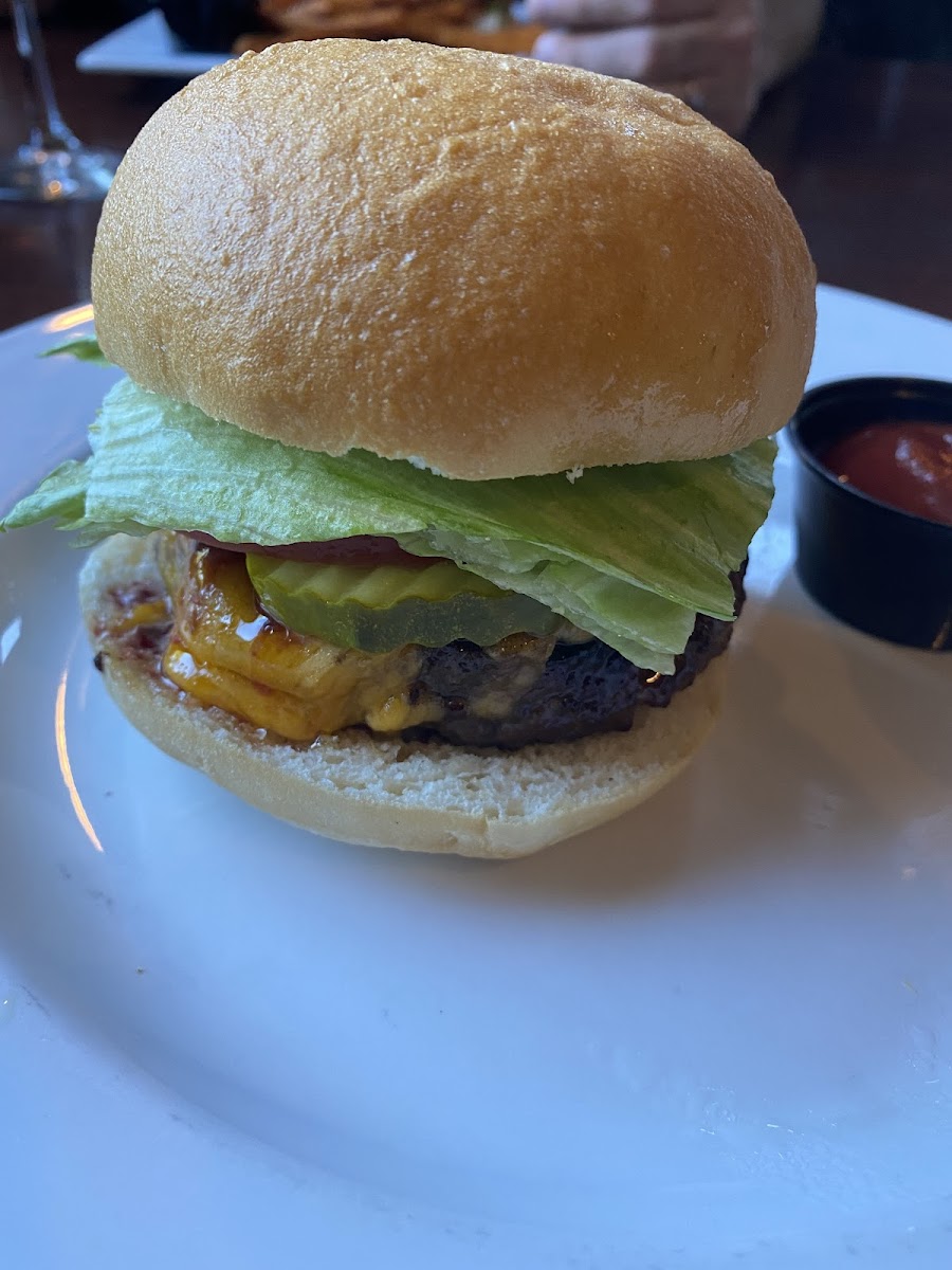 Gluten-Free Burgers at Nolan's on Canandaigua Lake