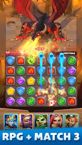 Screenshot Puzzle Breakers: Champions War