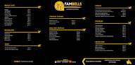 Fambells menu 1