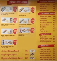 Sandwich Express menu 5