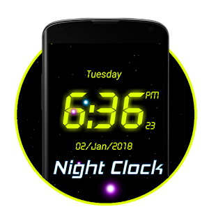 Download Night Digital Clock lwp For PC Windows and Mac