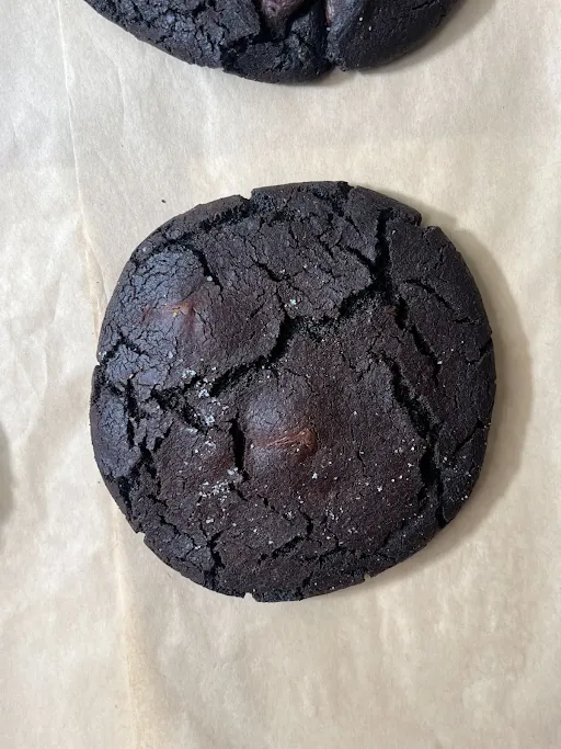 Dark Chocolate Sea Salt Cookies