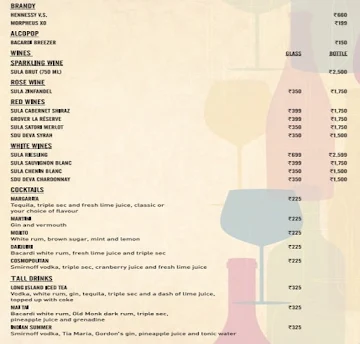 Spice It - Ibis Hotel menu 