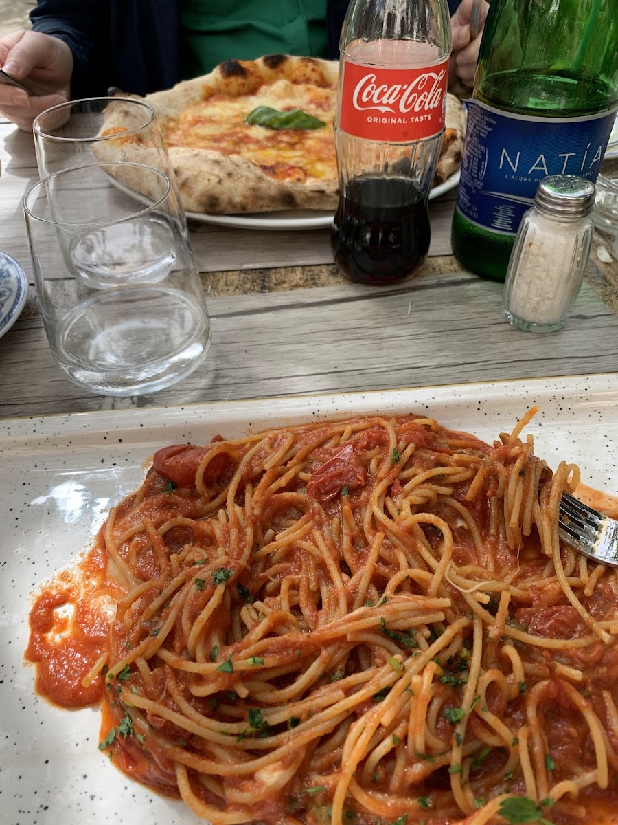 Gluten-Free Pasta at Cafè Latino ristorante pizzeria lounge bar