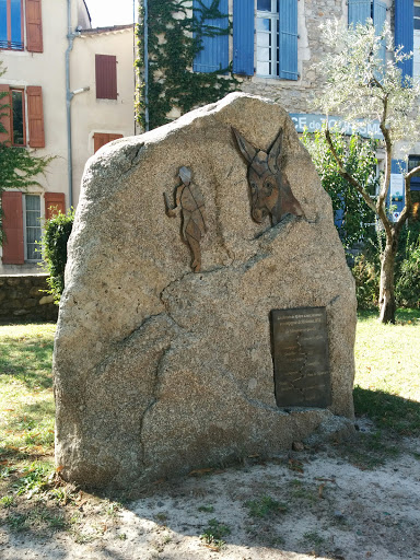 Stèle à la mémoire de Robert-Louis Stevenson