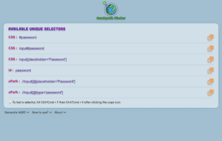 CssXpath Finder small promo image