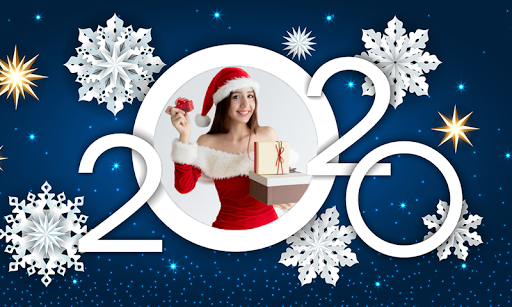 Happy New Year 2020 Photo Frame - Wishes, Quotes