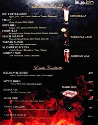 Illusion Lounge menu 5