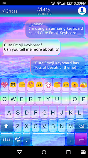 Fantasy Sea Emoji Keyboard