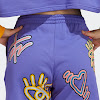 love united loose shorts purple / multicolor w