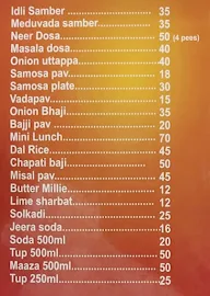 Rajmata Snacks Corner menu 1