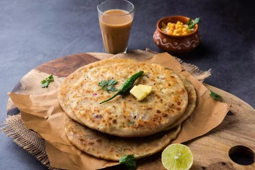 Chai With Aloo Paratha