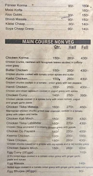 Shreya Food Court menu 2