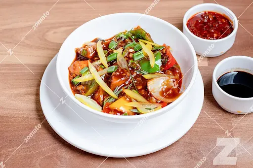 Paneer In Teriyaki Sauce