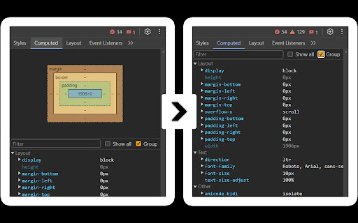 Slimmer DevTools (No-Metrics)