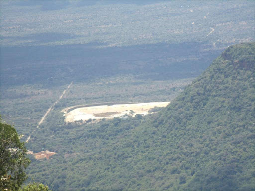 A flourspar mining area in Kerio Valley /MATHEWS NDANYI