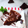 Thumbnail For Thick-n-rich Hot Fudge Sauce Drizzled Over A Slice Of Cookie Pie.