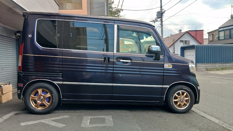 N-VANの車検準備・ダウンサス・ラバースぺーサーに関するカスタム事例の投稿画像2枚目