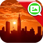 Cover Image of Download Skyline Messenger Wallpaper 1.04 APK