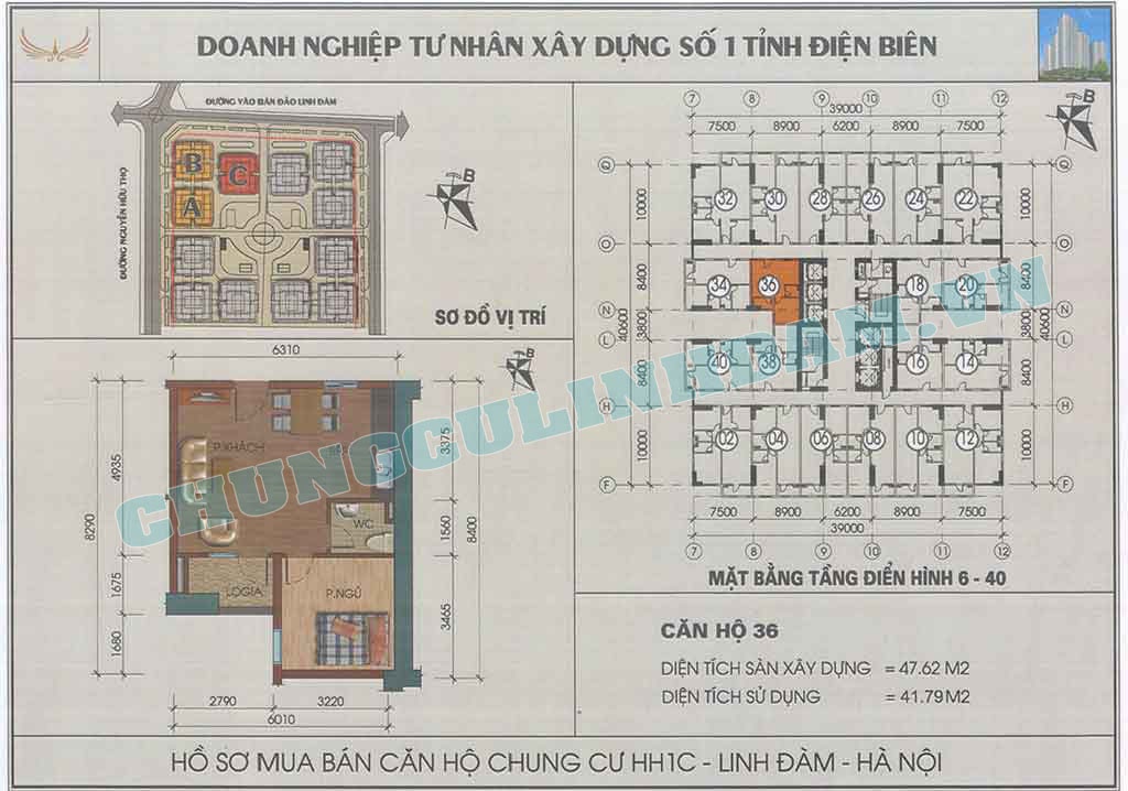 Chính chủ bán căn 1 ngủ chung cư HH1 Linh Đàm chỉ 400tr/ căn