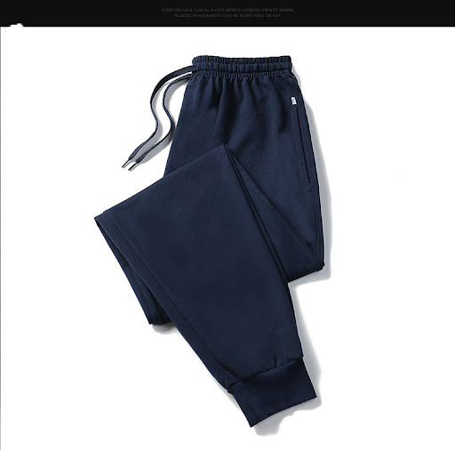 Title 8, Mens Fashion Straight Knit Sweatpants with Dra...