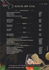 Lounge 18 - Marriott Jaipur menu 2