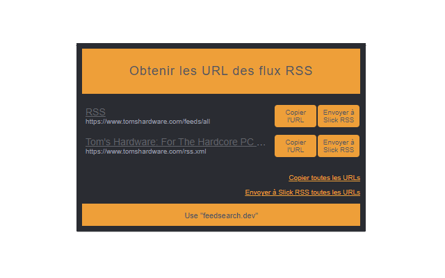 Get RSS Feed URL for Slick RSS Preview image 1