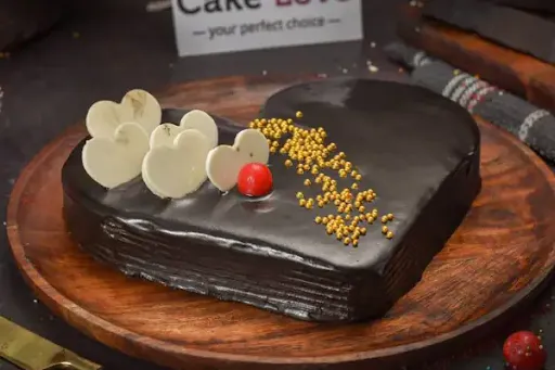 Chocolate Heart Shape Cake [1 Kg]
