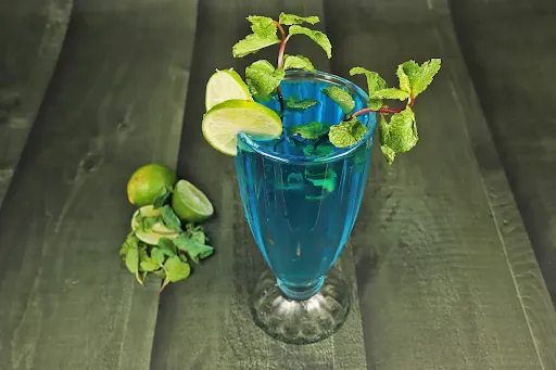 Blue Curacao Mocktail