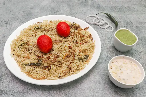 Muradabadi Egg Dum Biryani