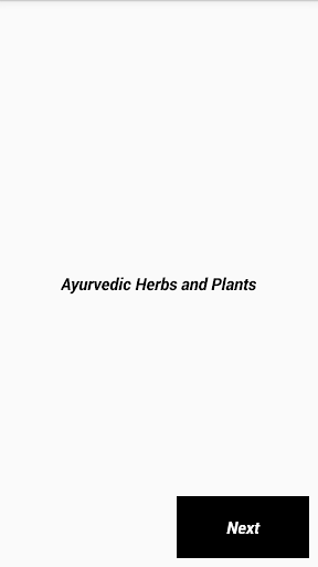 Aayurvedic Herbs and plants