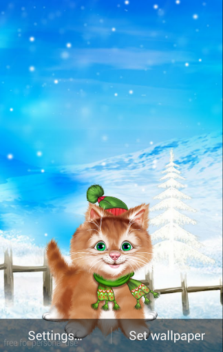 Funny Kitty LiveWallpaper