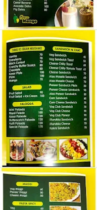 Green Mango Juice Stall & Snacks Bar menu 4