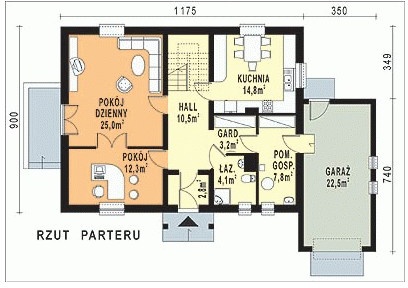 WB-3417 - Rzut parteru