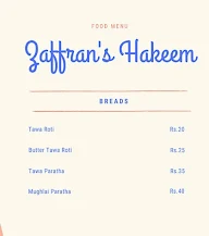 Zaffran Biryani menu 5