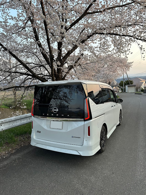 セレナの桜コラボ・c28 セレナに関するカスタム事例の投稿画像2枚目
