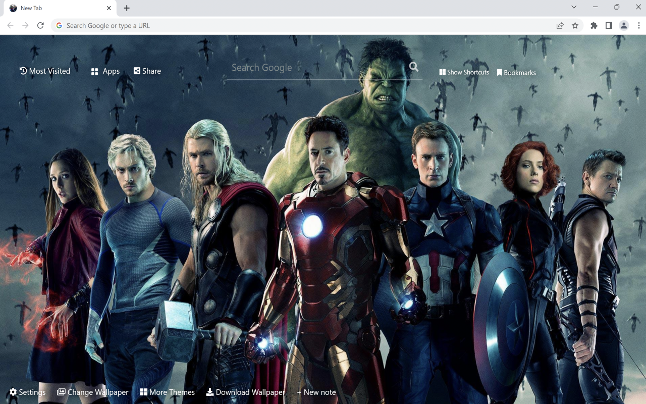 Marvel Comics Wallpaper Preview image 2