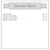 Cothas Coffee menu 1