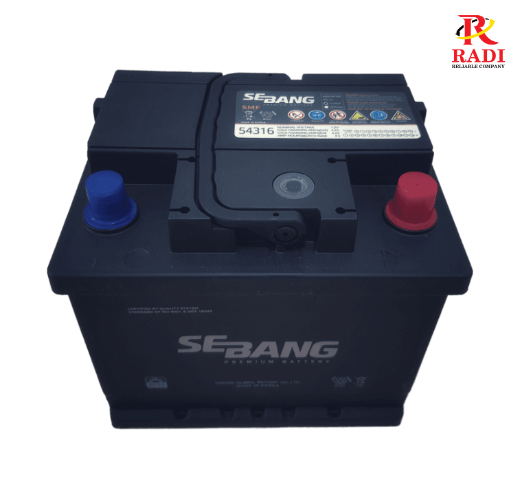 Ắc quy Sebang Din43 (54316)