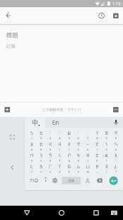 Google Zhuyin Input