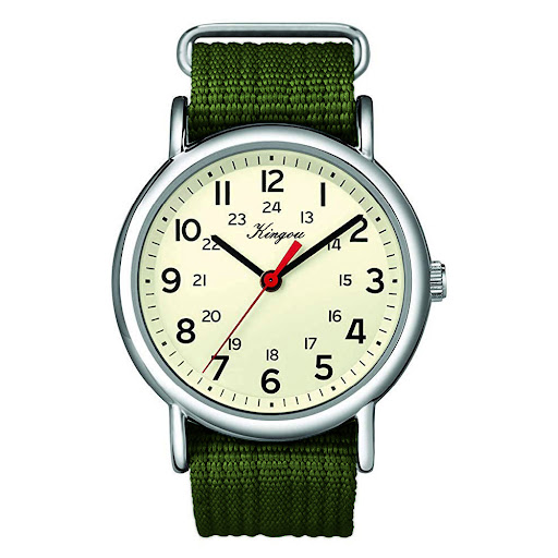 Title 7, Hot Selling Nylon Band Student Quartz Watch. Du...