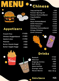 Smokey Cafe menu 1