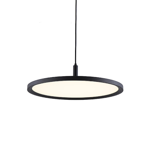 Title 3, Nordic Creative Thin Round Bar Lamp Office Chan...