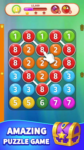 Screenshot Connect Number - Bubble Blast