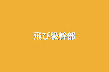 飛び級幹部